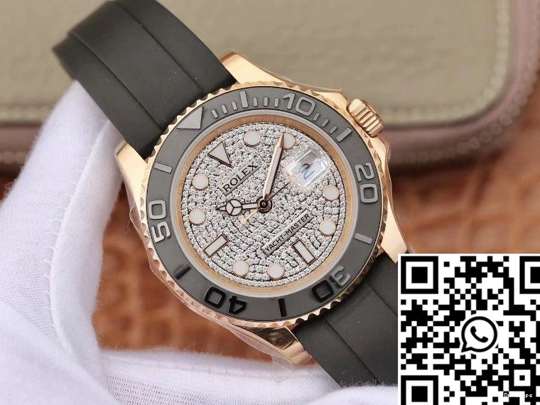 Stylish Diamond Yacht Master Rolex 116655 1261 Dial 40mm 0710
